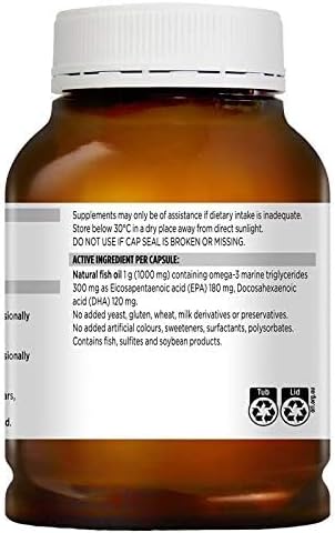 Blackmores Fish Oil 1000 400 Capsules