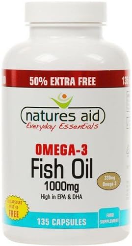 (4 Pack) - Natures Aid Promo Packs - Fish Oil 1000mg | 90's | 4 Pack Bundle