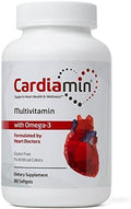 Cardiamin Heart Health and General Wellness Multivitamins 180 Softgels 90-Day Supply