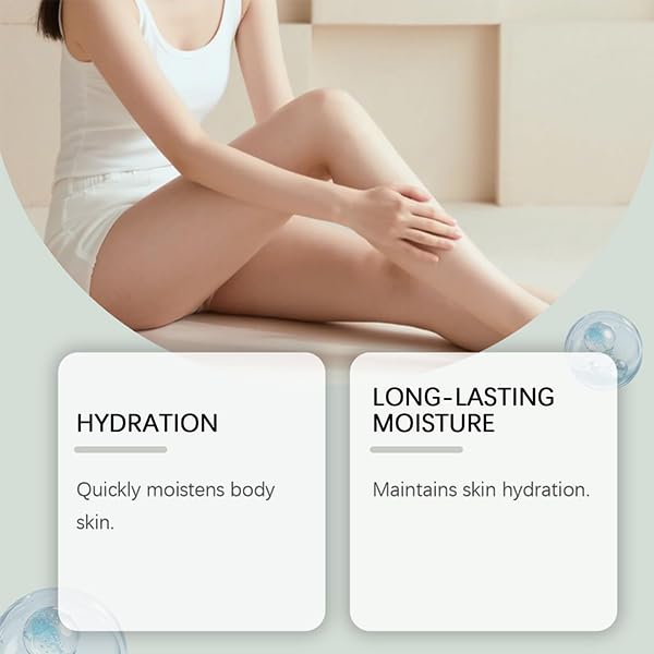 Body Hydrator Hyaluronic Body SerumHyaluronic Serum For Bodys For Dry Skin Fast-Absorbing Bodys Care Deep Hydration Non-Greasy Formula (2pcs)