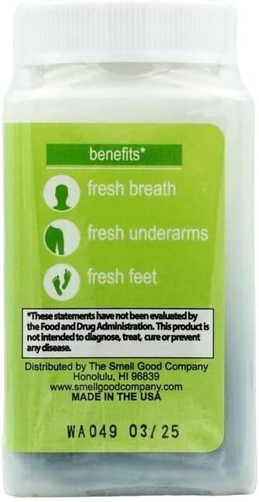 Body Mint Smell Great Day and Night Original 60 Tablets