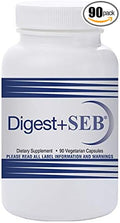 Digest+SEB Digestive Enzymes Gluten Free Non-GMO 90 Vegetarian Capsules
