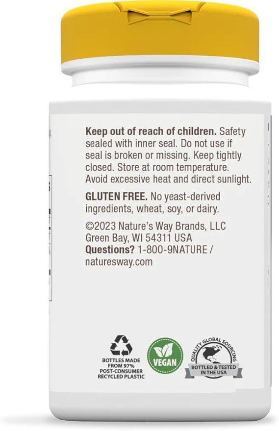Nature's Way Choline 500 mg 100 Tablets Pack of 2