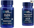 Life Extension Super Ubiquinol CoQ10 Heart Health Cellular Energy 60 Softgels &amp Macuguard Ocular Support Lutein Zeaxanthin Saffron Astaxanthin Eye Health 60 Count