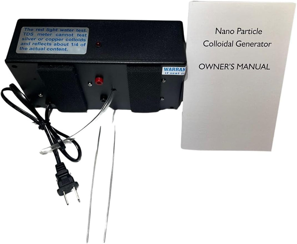 Nano Particle Colloidal Silver Generator