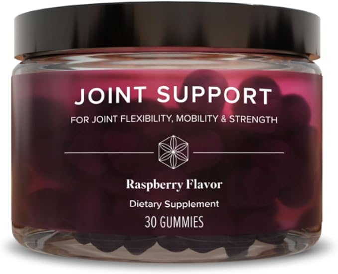 Isagenix Joint Support - Science-Backed Natural Ingredients to Help with Joint Flexibility Mobility and Strength - Raspberry Flavor - 30 Gummies