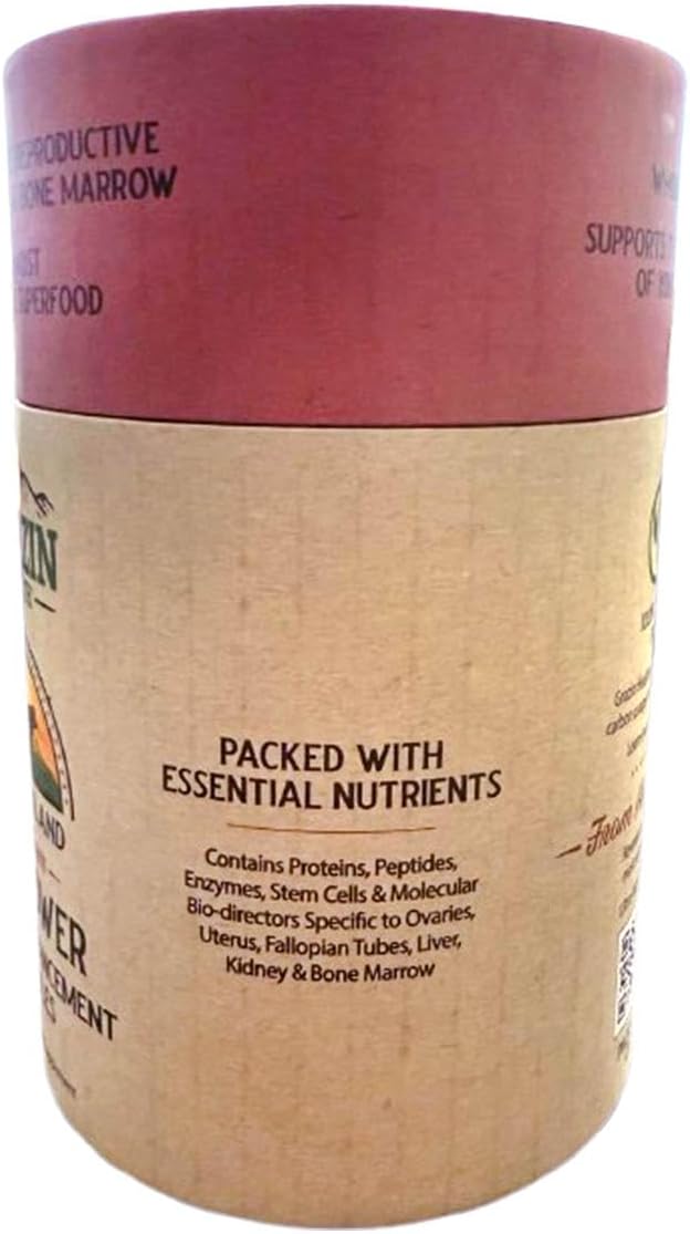 Her Power Female Enhancement Capsules 2900mg Per Serving (180 Count) | Freeze-Dried Female Reproductive Tissue Liver Kidney &amp Bone Marrow | 100% Grass-Fed New Zealand Sourced