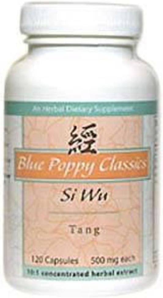 Blue Poppy Si Wu Tang (120 Capsules 500mg Each)