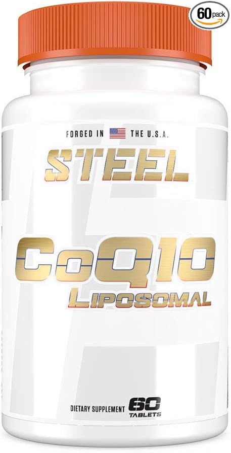 Steel Supplements CoQ10 Liposomal 100mg 60 Tablets
