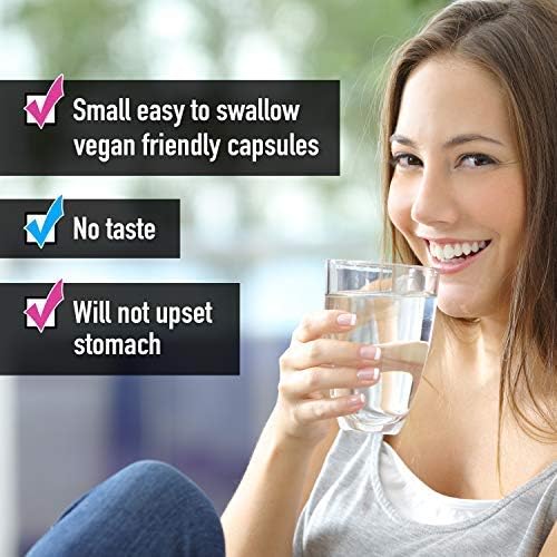 Supplement - 500 caps - Organic Iodine Amino Acid Chelate - Small Caps - Vegan - Gluten Free