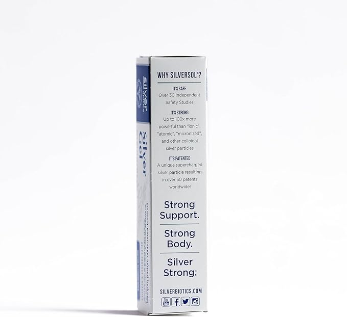 American Biotech Labs Silver Biotics Colloidal Silver Gel NanoSilver 20 PPM Soothing Skin Gel | Versatile 1.5 oz for Skin Comfort and Wellness (Pack of 2)
