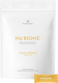 Nu Skin Pharmanex Nu Biome | Gut &amp Immune Health Supplement | Supports Digestive Balance &amp Healthy Gut | Prebiotic &amp Antioxidant Formula | 30 Packets | Coconut Pineapple Caffeine-Free