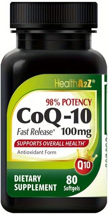 CoQ-10 Fast Release 100mg 80 softgels