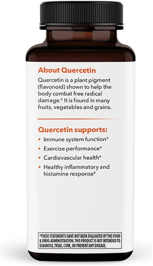 LifeSeasons Essentials Quercetin Flavonoid - Supports Antioxidant Activity &amp Immune Function - Boosts Allergy Defense &amp Sinus Health - Assists Natural Regulation Histamine - 1000mg - 60 Capsul