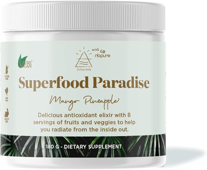 nbpure Earthy Andy Superfood Paradise Mango Pineapple 30 Servings