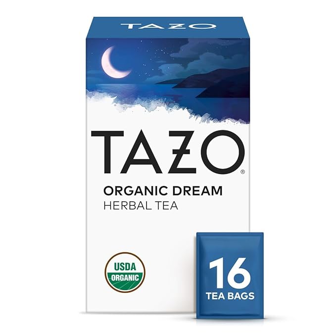 TAZO Tea Bags Regenerative Organic Zen Calm Chamomile &amp Herbal Organic Dream 16 CT (2ea) (Variety Pack)