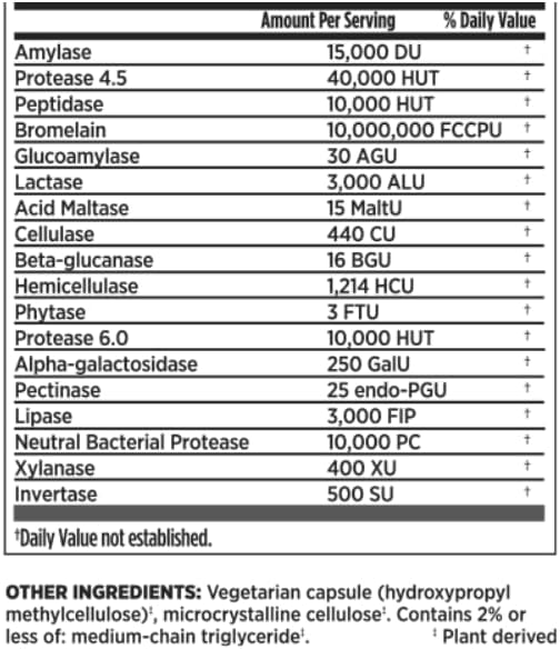 Melaleuca Good Zymes™ Digestive Enzymes - 60 Capsules