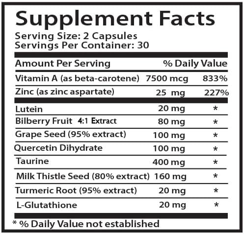 Sharp images - EYE VISION SUPPLEMENT - Focus lens Refined vision Focus sharp Visual aid Bright outlook Pure perception Clear perspective Eye clarity booster Focus boost 3 Bottle 180 Capsules