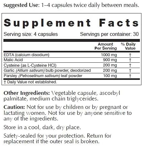 Enhanced Garlic EDTA and Nattokinase NSK-SD. Cardio Cleansing Health Bundle (Two Items)
