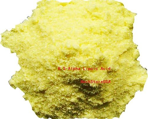Pure ALA RS- Alpha Lipoic Acid Powder (500 Grams (1.1 lb))