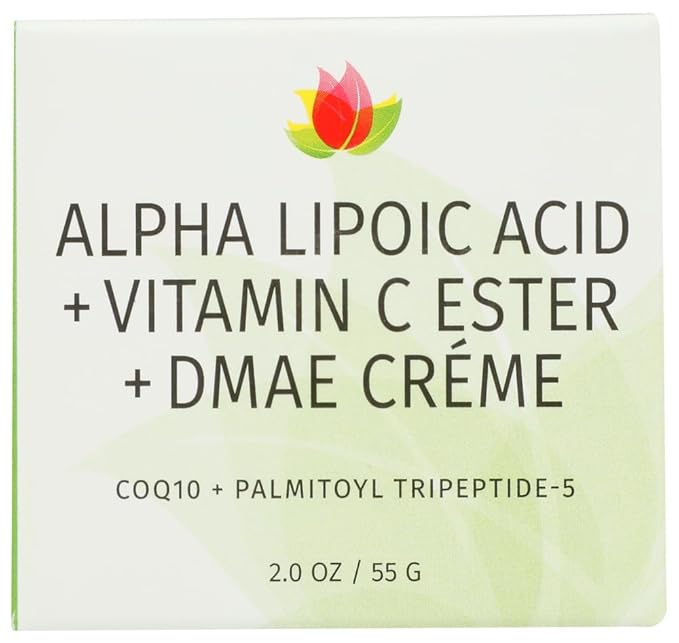 REVIVA LABS - Alpha Lipoic Acid Vitamin C Ester DMAE Creme (2.oz)