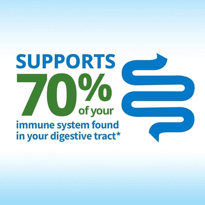 TruBiotics Probiotics for Digestive &amp Immune Health Supports Regularity &amp Helps Relieve Abdominal Discomfort Gas &amp Bloating 2 Clinically Studied Probiotic Strains Plus Prebiotics 60 C