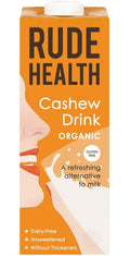 Rude Health Dairy Free Organic Cashew Drink - 1L (33.81fl oz)