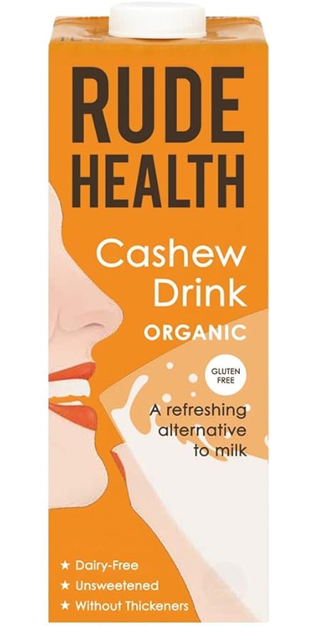 Rude Health Dairy Free Organic Cashew Drink - 1L (33.81fl oz)
