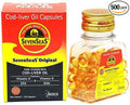 Kalyani Merck SevenSeas Original Cod Liver Oil Capsules- 500 Pieces - Free EXPEDITE Shipping (1)