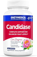 Enzymedica Candidase Enzymes for Gentle Cleansing Support Gut Health 120 Count