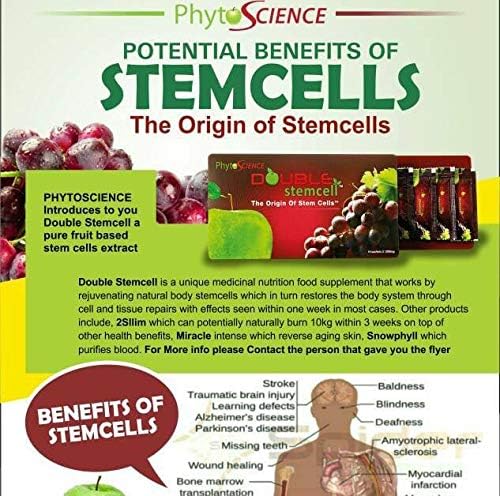 12x PhytoScience PhytoCellTec Apple Grape Double Stem Cell Stemcell …