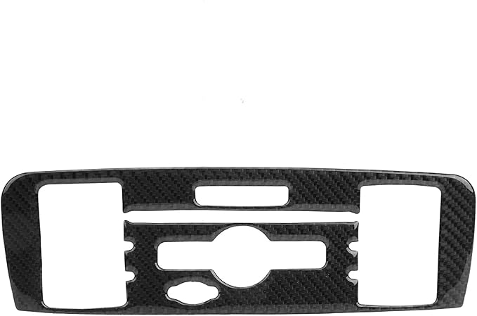 Carbon Fiber CD Air Conditioning Control Panel Cover for A Class B Class CLA GLA