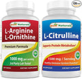 Best Naturals L-Arginine L-Ornithine - 1000mg &amp L-Citrulline 1500mg