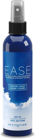 Activation Ease Magnesium Spray | 250 ml | Dead Sea Magnesium Chloride | Fast-Absorbing Topical Spray for Natural Balance and Relaxation