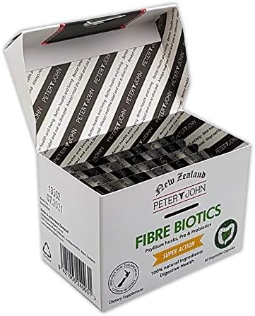 Prebiotic-Nutritional Supplements Fibre Biotics 60Capsules New-Zealand (3 Pack)