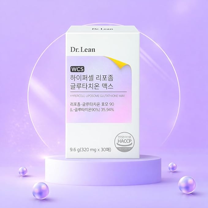 Dr. Lean Liposomal Glutathione – Hypercelle Max Strips with Milk Thistle Collagen &amp Hyaluronic Acid | Fast-Melt ODF Antioxidant Skin &amp Liver Support K-Beauty Made in Korea (30 Strips × 3