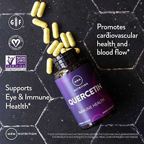 MRM Quercetin 500mg 60 Vegetarian Capsules