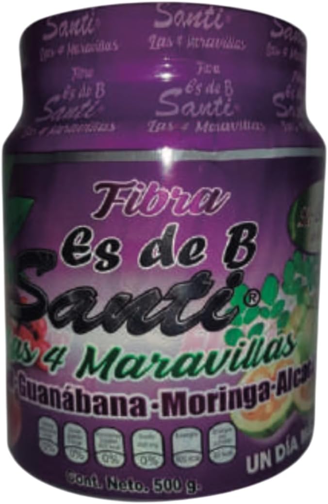 Angely's Beauty Fiber Las 4 Maravillas GuanábanaAlcachofaGarcinaMoringa