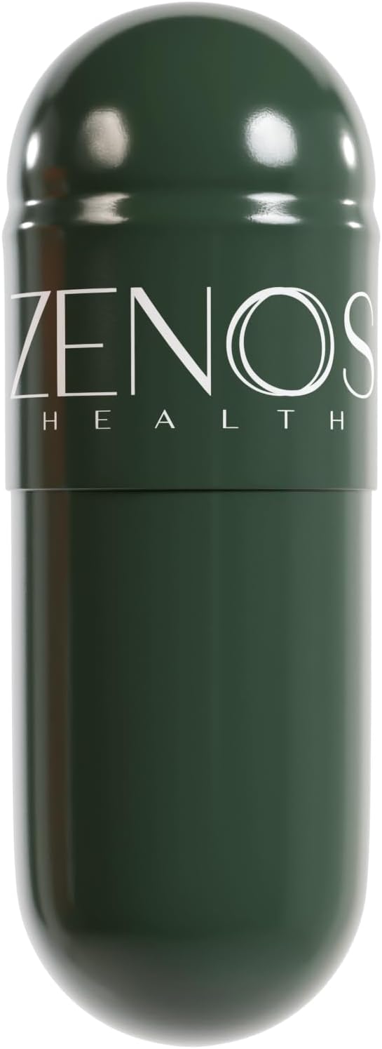 Zenos Health BeautyZen - Beauty Supplement for Hair Growth with DHT Blocker Biotin Collagen Keratin &amp Antioxidants Supplement Androgen Blocker Anti Aging Keratin Complex - Made in USA 120 Cap