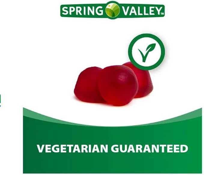 Spring Valley Brain Health Vegetarian Gummy Supplements 60ct