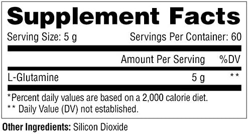 Metabolic Nutrition Glutamine 300 Grams Powder