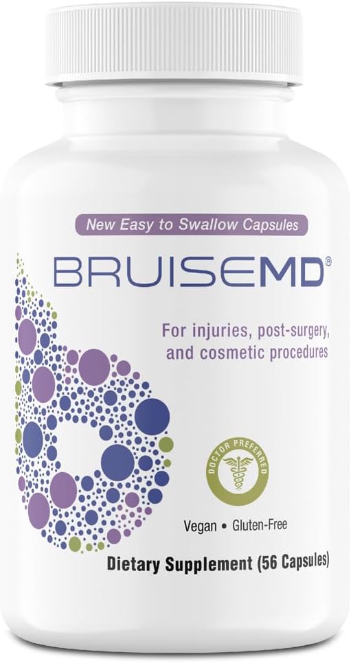 Bromelain 500mg 2400GDU/g Supplement with Zinc and Vitamin C for Swelling Inflammation and Discoloration Easy to Swallow Capsules (14-Day Supply) - Advanced Formula