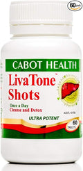 Cabot Health Livatone Shots 60 Tablets