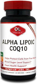 Olympian Labs Alpha Lipoic Coenyme Q 10 200 mg Caps 60 Count