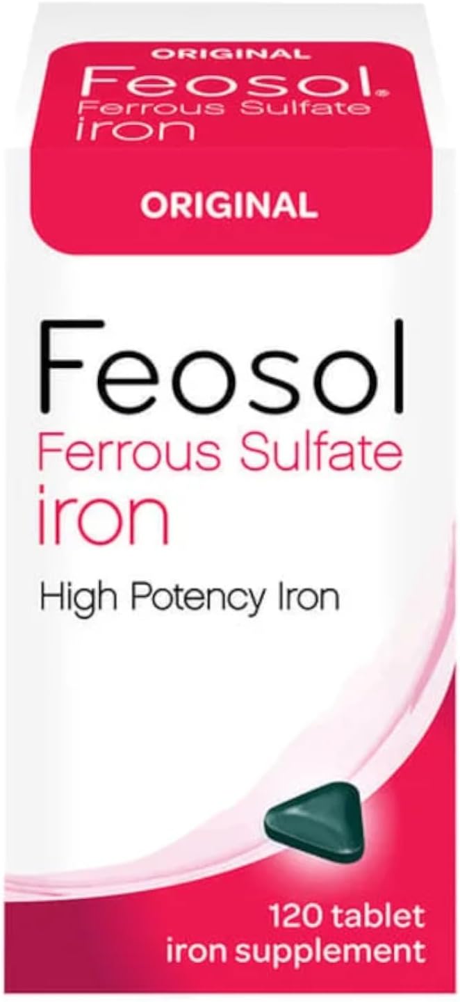 Feosol Original Vitamins 120 Count (Pack of 2)