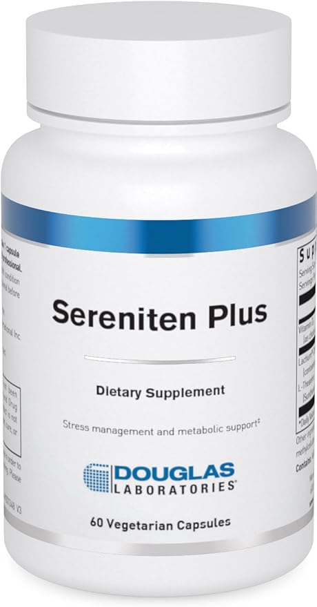 Douglas Laboratories Sereniten Plus | Supports Metabolism Stress Management Sleep and Cortisol Regulation | 60 Capsules