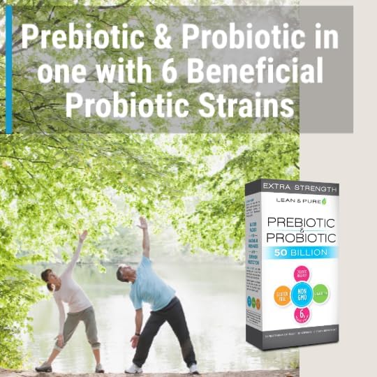 Olympian Labs Lean &amp Pure Extra Strength Prebiotic and Probiotic 50 Billion CFU Delayed Release Blister Pack of 30 Tabs