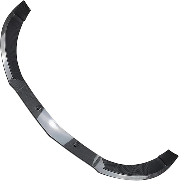 Car Front Bumper Lip Compatible for Mercedes Benz CLA Class C117 CLA200 260 CLA45 AMG 2013-2015 ABS Spoiler Splitter Body Kits Diffuser(Color:Carbon Fiber)