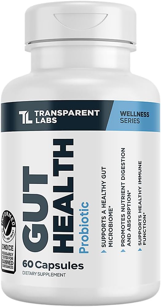 Gut Health Probiotic - Supports a Healthy Gut Microbiome (60 Capsules)