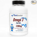Omega 3 Fish Oil 1200mg (Emulsified Dry) // 100 Capsules // Pure // by PureControl Supplements